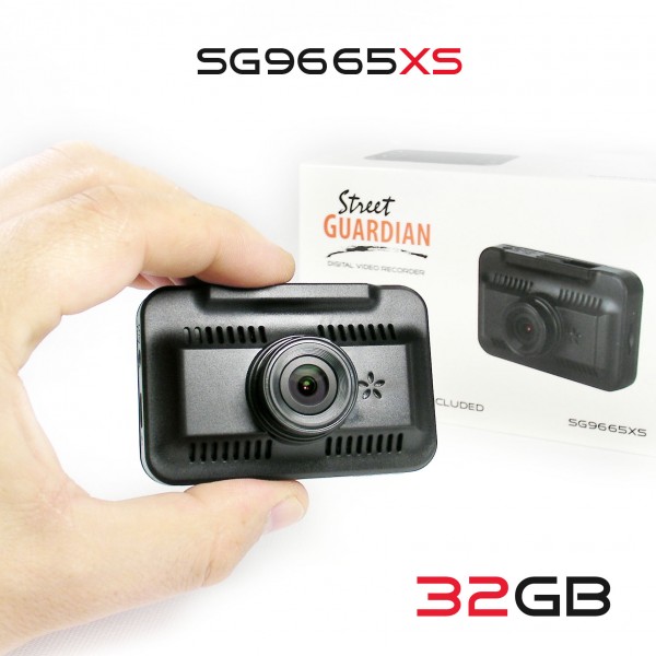 Street Guardian SG9665XS + 32GB, 1080p, Super Capacitor. 12-24V direct input